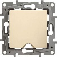 Вывод кабеля без рамки Legrand Etika слоновая кость картинка